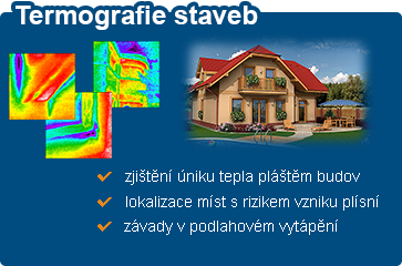 termovize ve stavebnictví